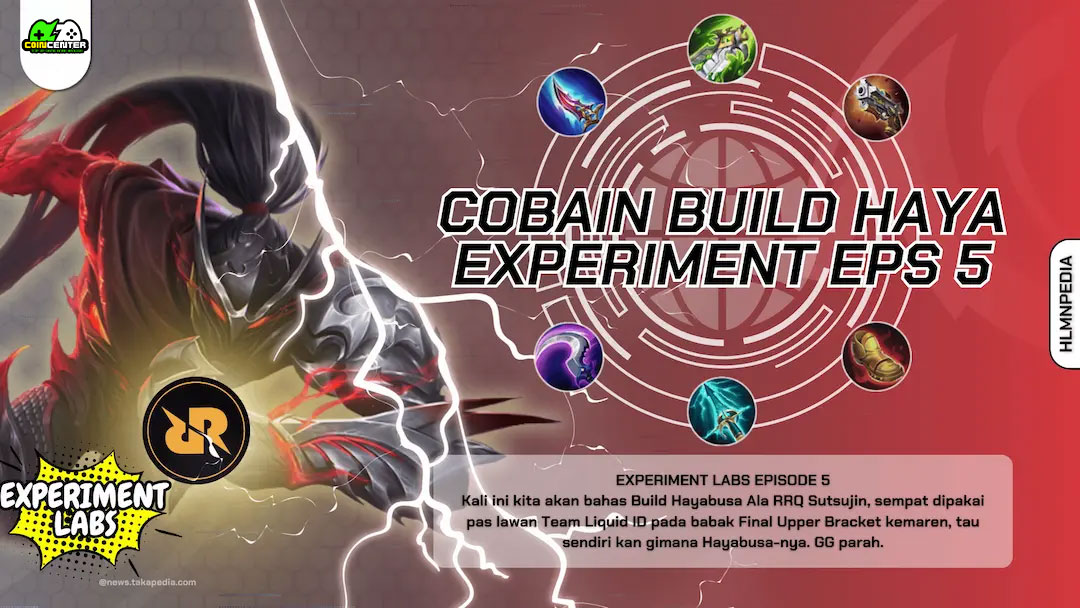 Cobain Build Hayabusa Ala RRQ Sutsujin - Experiment Labs Episode 5